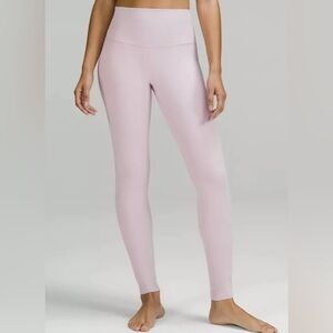 Womens Lululemon Athletica Align High Rise 
Pant 28" Pink Peony Size 8 Leggings